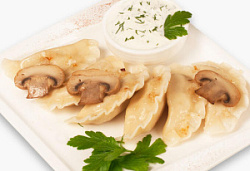 Вареники с картофелем и грибами 0,4кг Вареники с картофелем и грибами 0,4кг