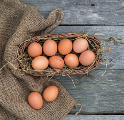 Яйцо домашнее 10шт Яйцо домашнее 10шт