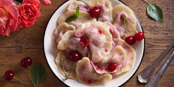 Вареники с вишней, 0,7